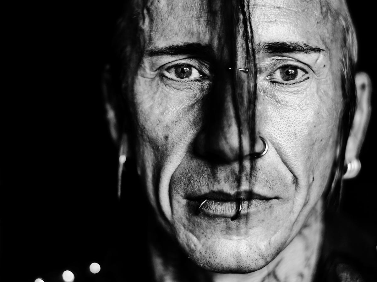 Projekt Subkultur - Männerportrait mit Irokesenschnitt