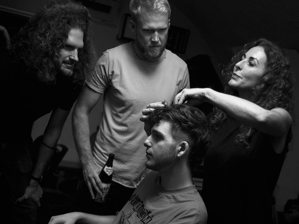 Männerabend bei kopflast? - Tanja stylt einen Kunden